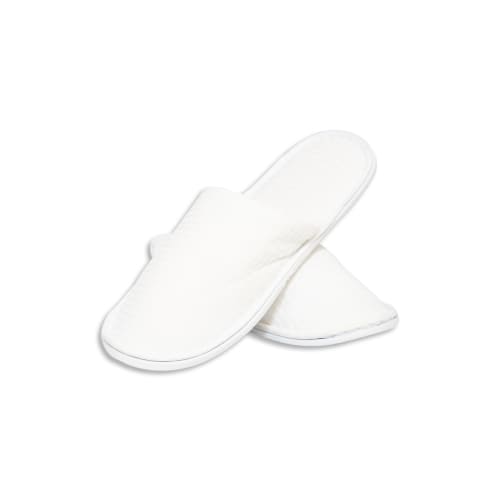 Waffle Slipper, Closed Toe, with Travel Bag, 12in